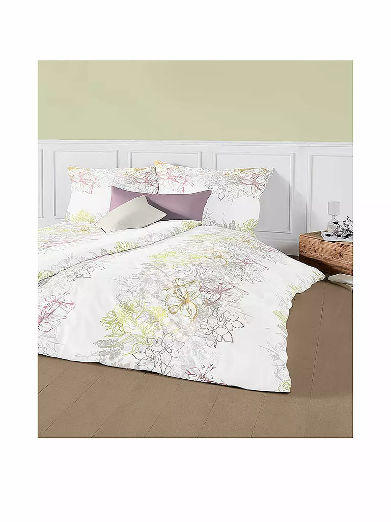 FLEURESSE Tencel Bettwäsche Dream Deluxe 70x90cm / 140x200cm Sorbet bunt
