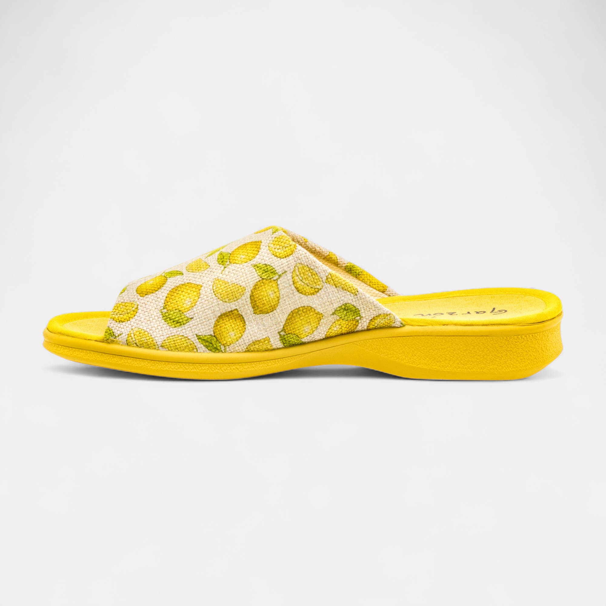 Pantoufles mules Femme jaune