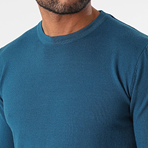 Pull Bleu Pétrole