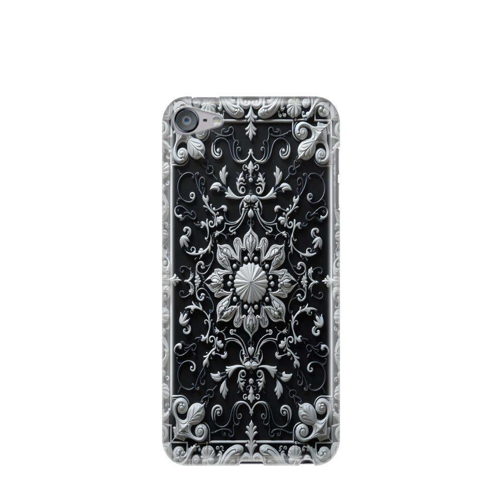 iPod Touch 7G Gummi Hülle Mystik im Orient - Silber