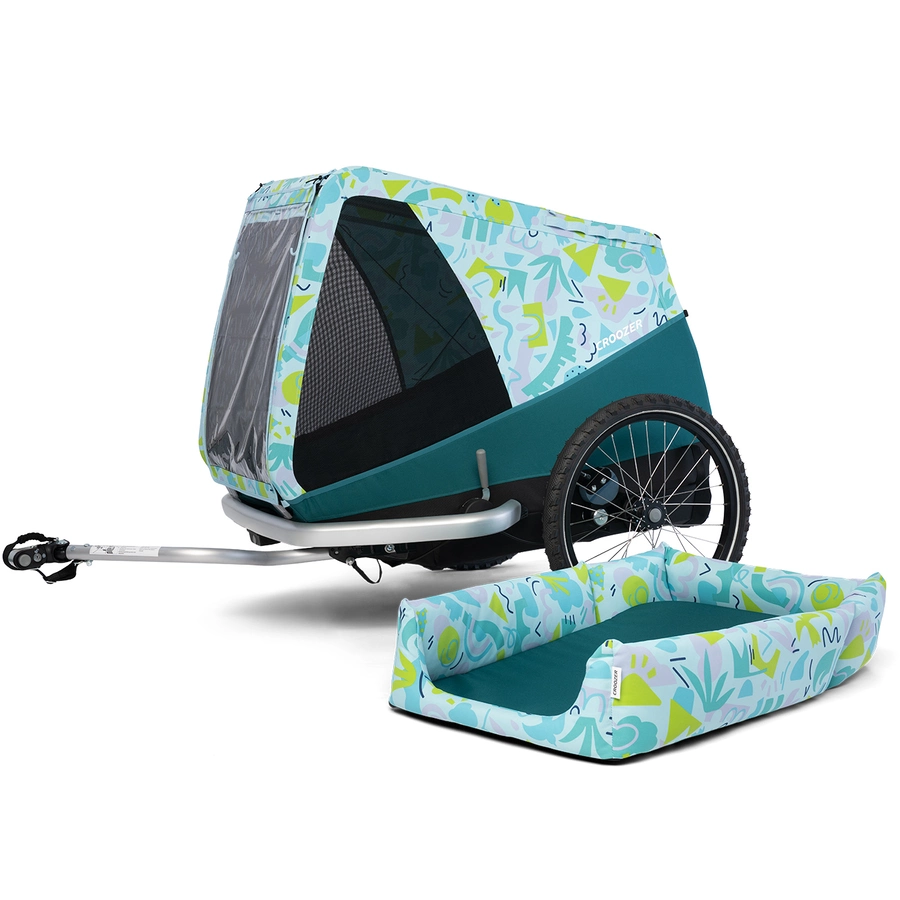 CROOZER Hundeanhänger Dog Mikke Colourful Journey