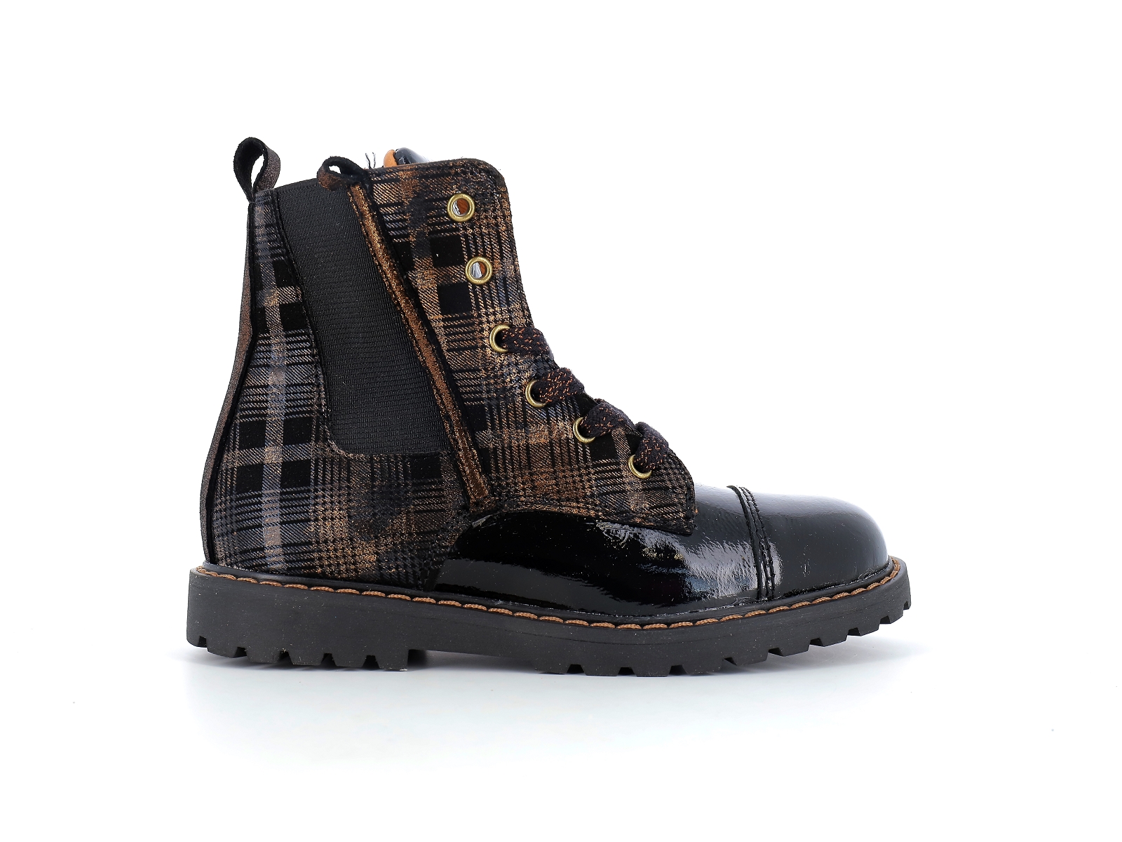 Gbb-ABIGO AG307 NOIR Matières combinées Carreaux