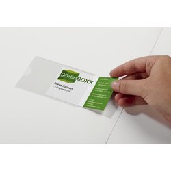 Pochette adhésive 9 x 5,7 cm Durable Pocketfix - Boîte de 100 pochettes