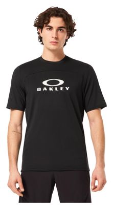 Maillot Manches Courtes Oakley Free Ride Rc Noir