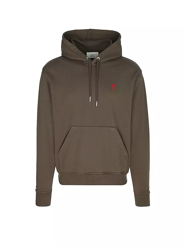 AMI PARIS Kapuzenpullover - Hoodie braun