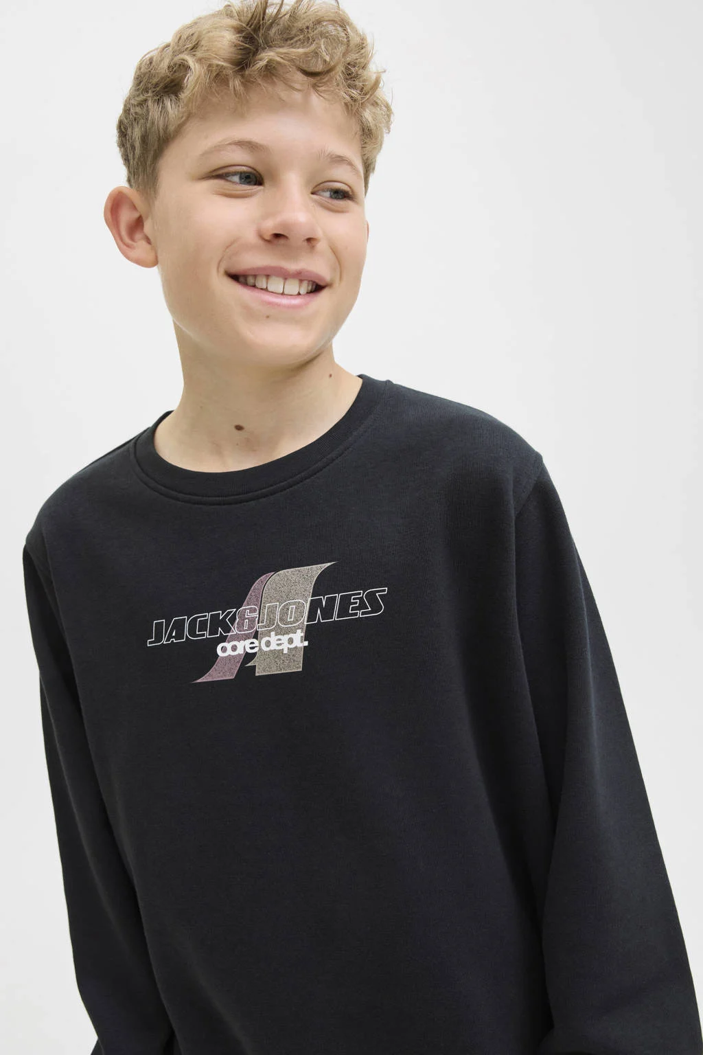 JACK & JONES JUNIOR sweater zwart