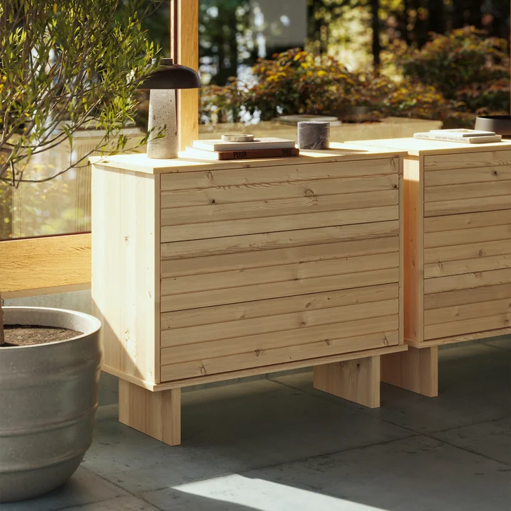 Karup Design - Kommo Kommode, Kiefer klar lackiert