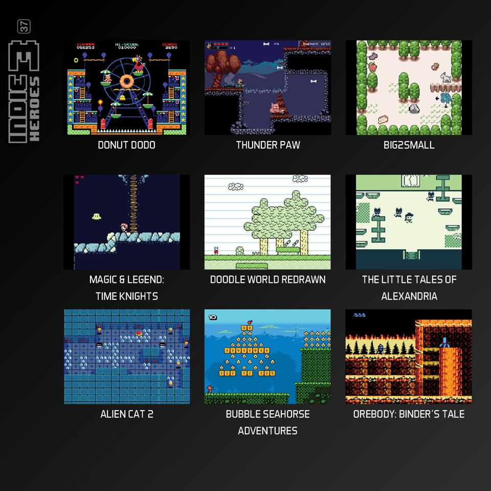 BLAZE Evercade Indie Heroes Collection 3- BLAZE TAB Plus