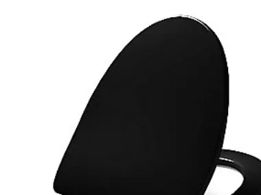 Pressalit Cera  Sæde sort - m/soft close, incl. D03 fast beslag