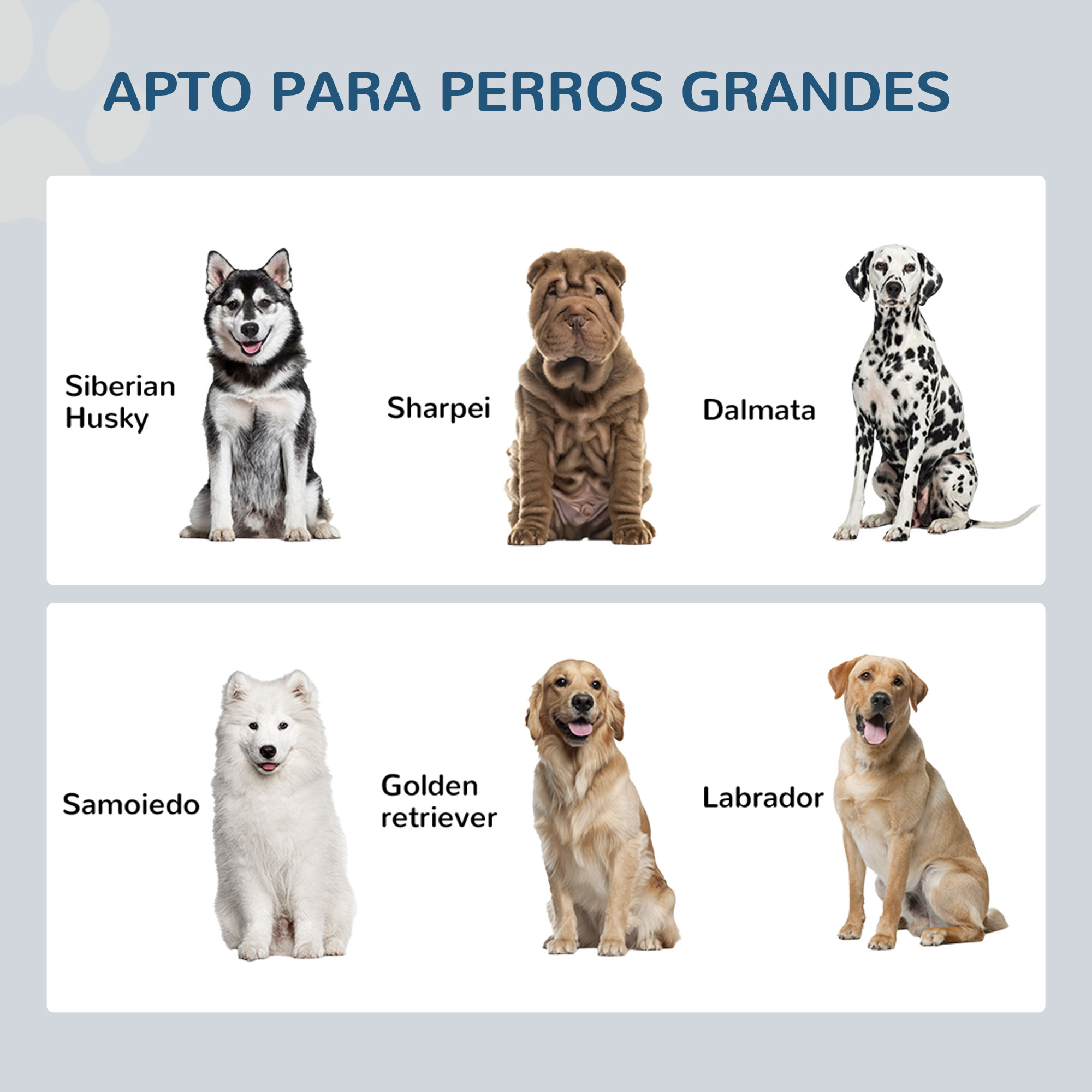 Comedouro elevado PawHut para cães grandes, com 2 tigelas de aço inoxidável de 2000ml e gaveta oculta, suporte de madeira para animais de estimação 60x30x36 cm branco.