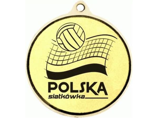 Victoria Sport Gullmedalje med plass til emblem 25 mm - lasergravert stålmedalje - RMI