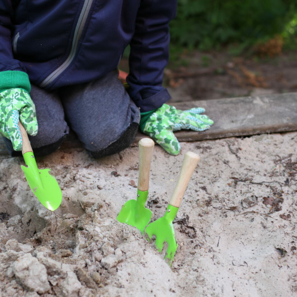Esschert Design Kindergereedschapset 3 Delig Groen