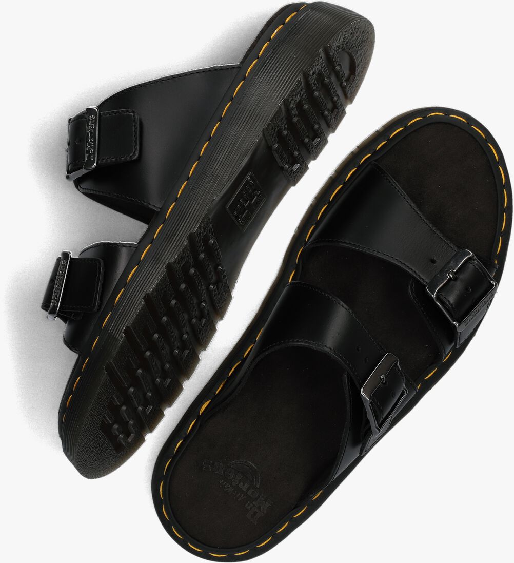 DR MARTENS zwarte dr martens slippers josef m