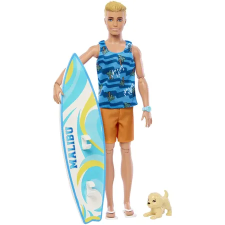 Barbie Ken Surfer-Puppe & Accy