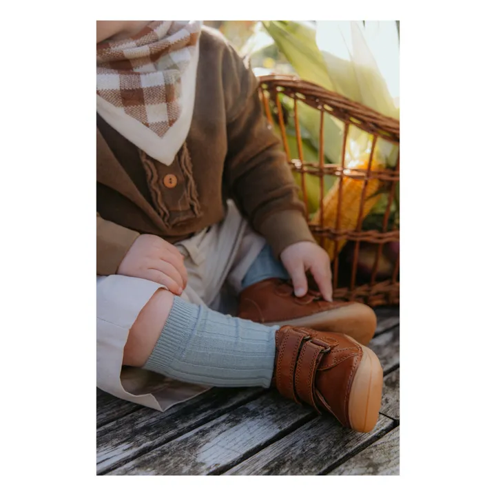 Petit Nord Baskets Scratchs Mini Bootie | Cognac