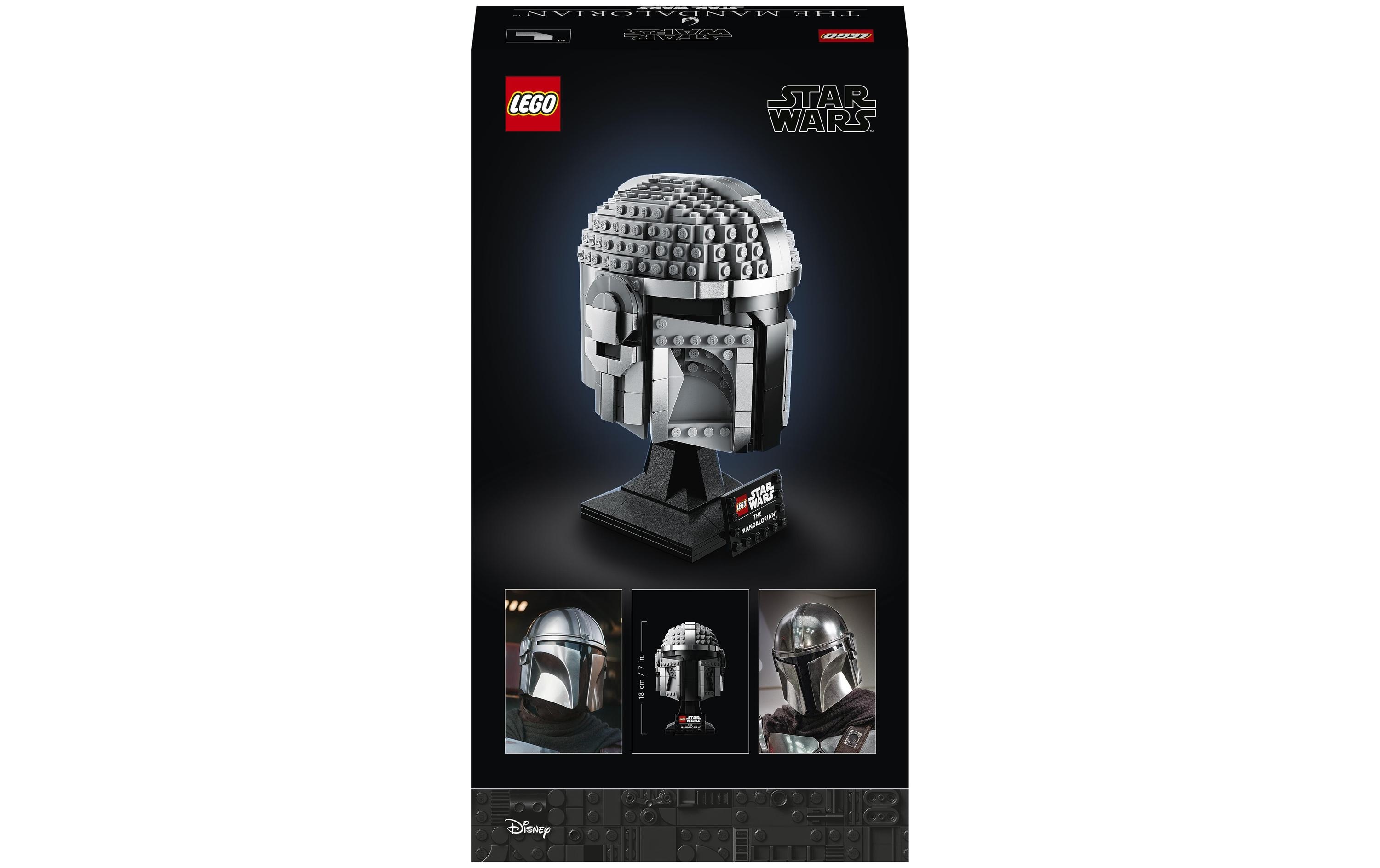Star Wars Mandalorianer Helm 75328Bauset für Erwachsene zum Sammeln und Ausstellen