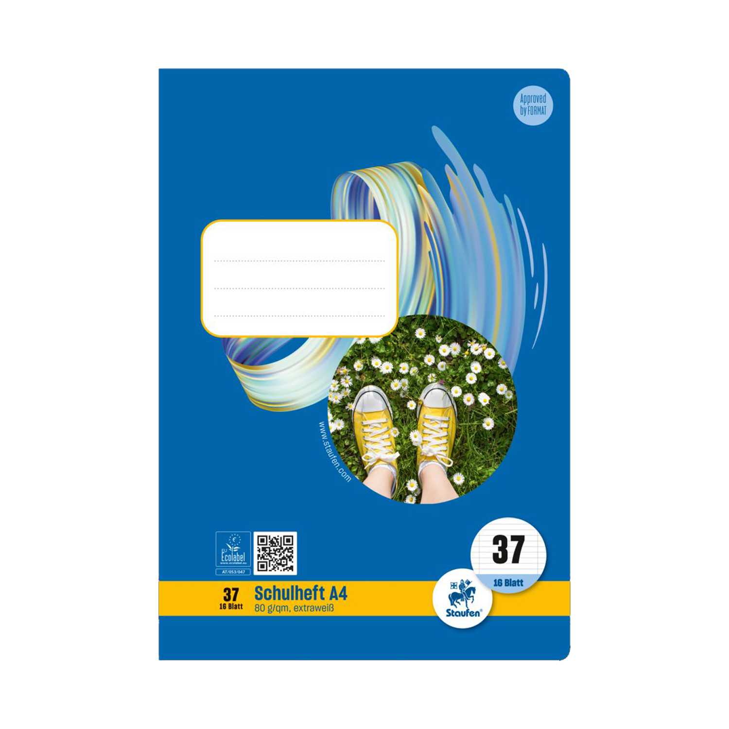 Heft DIN A4 Lineatur 37 16 Blatt