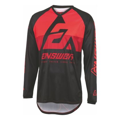 Maillot cross Answer SYNCRON CC YOUTH - Rouge / Noir