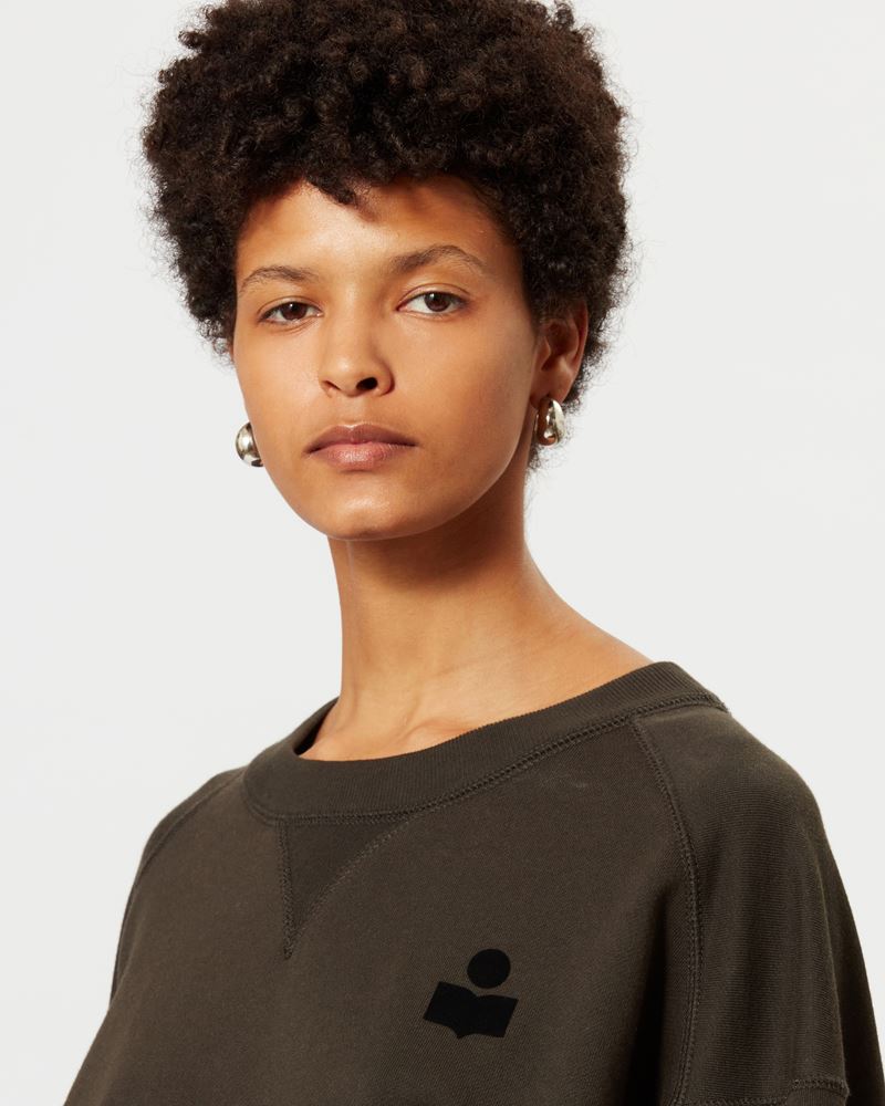 SWEATSHIRT COURT À LOGO MARGO