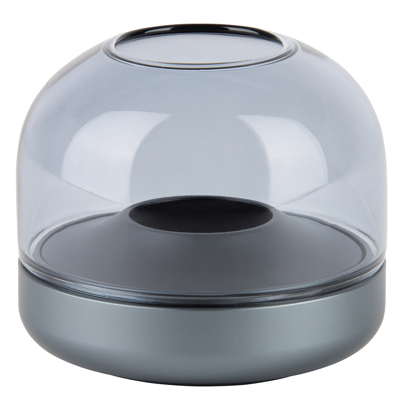 Kooduu Bougeoir Glow 08  gris bleu - D.9.4x8.1 cm