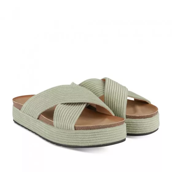 Mules VERT MERRY SCOTT