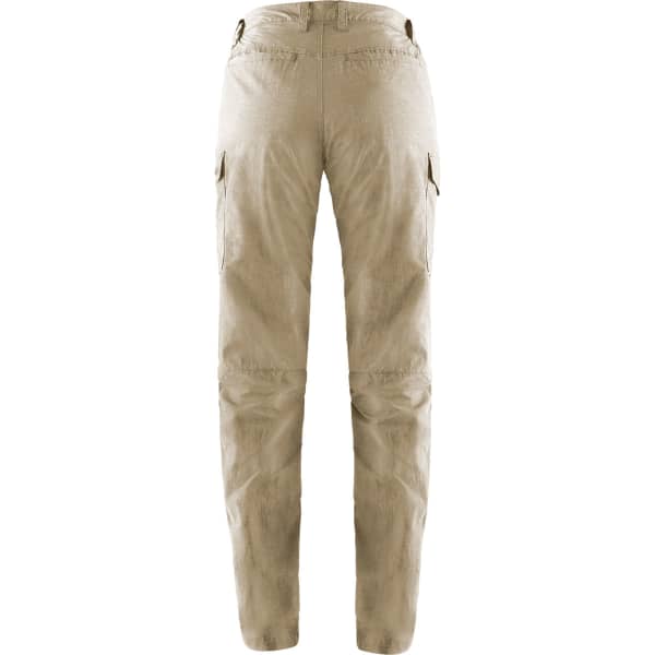 Pantalon randonnée FJALLRAVEN TRAVELLERS MT TROUSERS W LIGHT BEIGE
