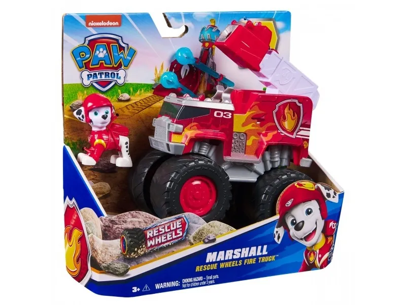 Paw Patrol Rescue Wheels Themed Vehicles -Marshall