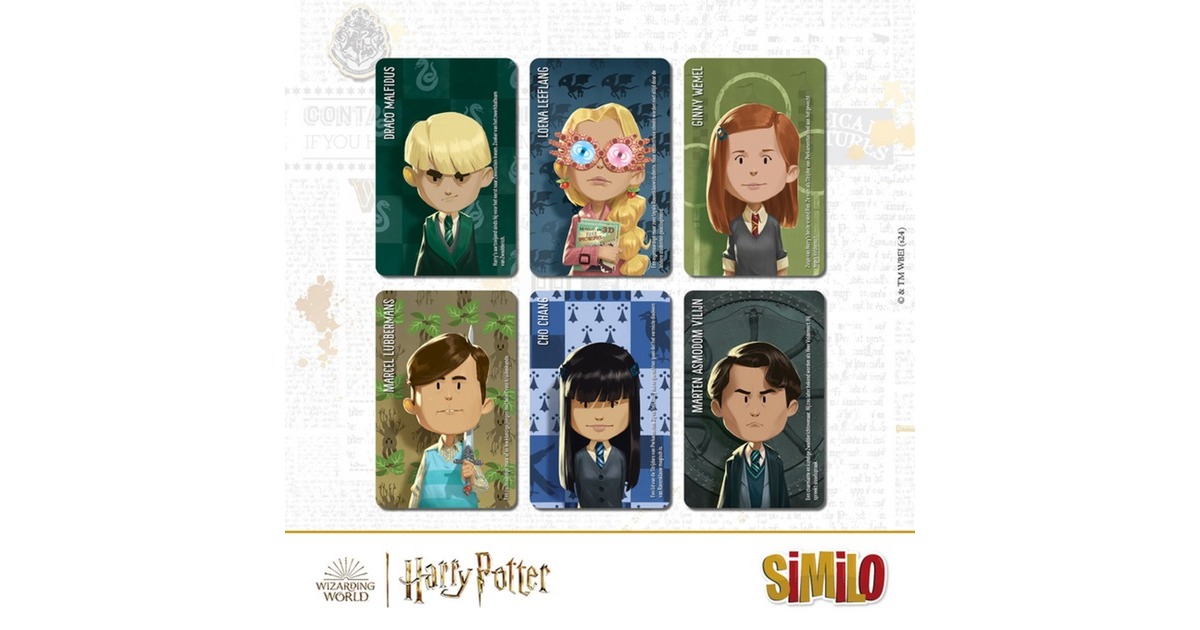 999 GamesSimilo: Harry Potter Kaartspel  (Nederlands, 2 - 8 spelers, 10 minuten, Vanaf 7 jaar)