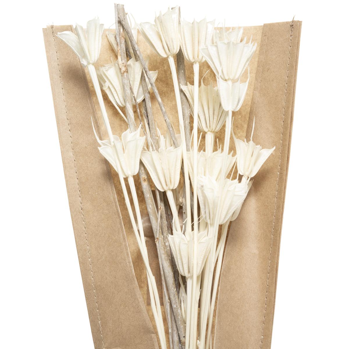 PETIT BOUQUET FLEURS SECHEES NATUREL H.45CM