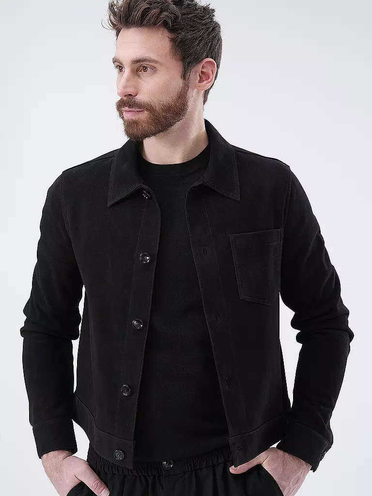 AMI PARIS Overshirt schwarz