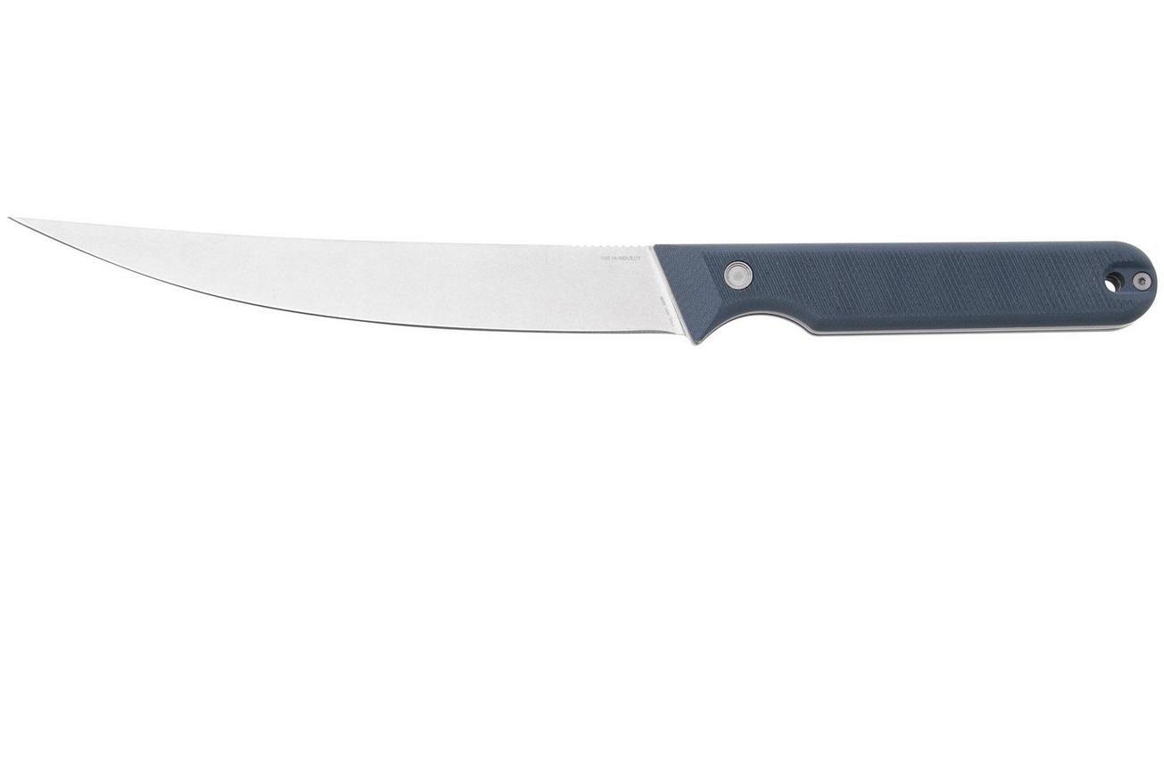 The James Brand The Humboldt KN130254-00 Böhler N690 Stonewash, Tidal Blue G10, fileermes, Conner Coffin design