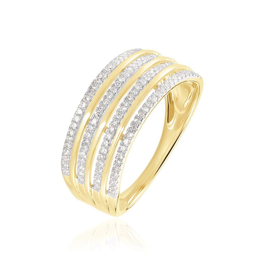 Bague Rayanna Or Jaune Diamant