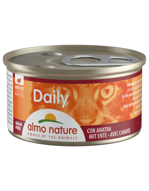 Almo Nature Cat Blik Daily Menu Mousse 85 g - Kattenvoer