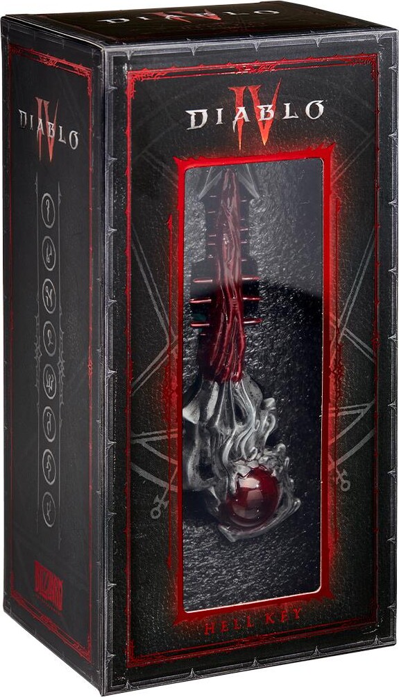 Blizzard - Diablo IV Hell Key - 13 CM