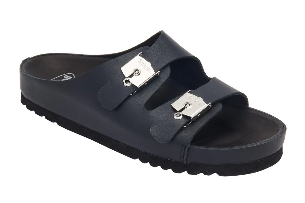 Scholl  Kim Iconic Læder sandaler - sort