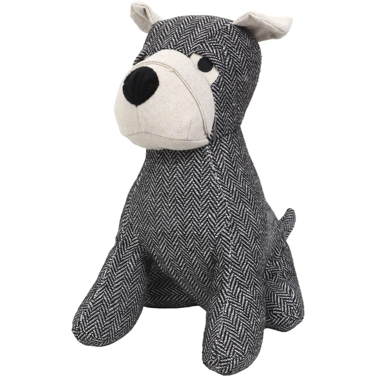 BUTEE PORTE FORME CHIOT NOIR BLANC