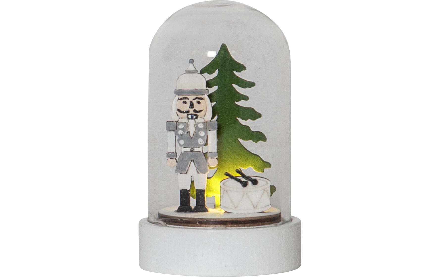 LED-Figur Nussknacker, 9 cm, 2 StückNussknacker im Wald