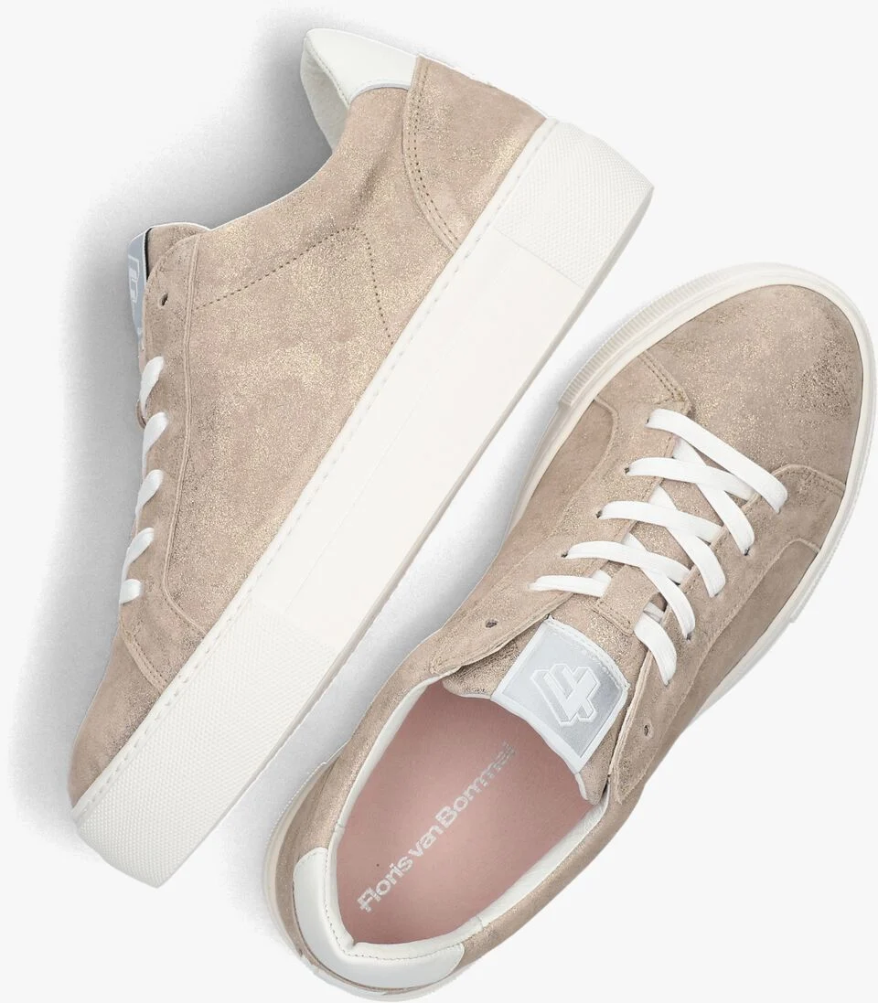 FLORIS VAN BOMMEL gouden floris van bommel lage sneakers sfw-10059