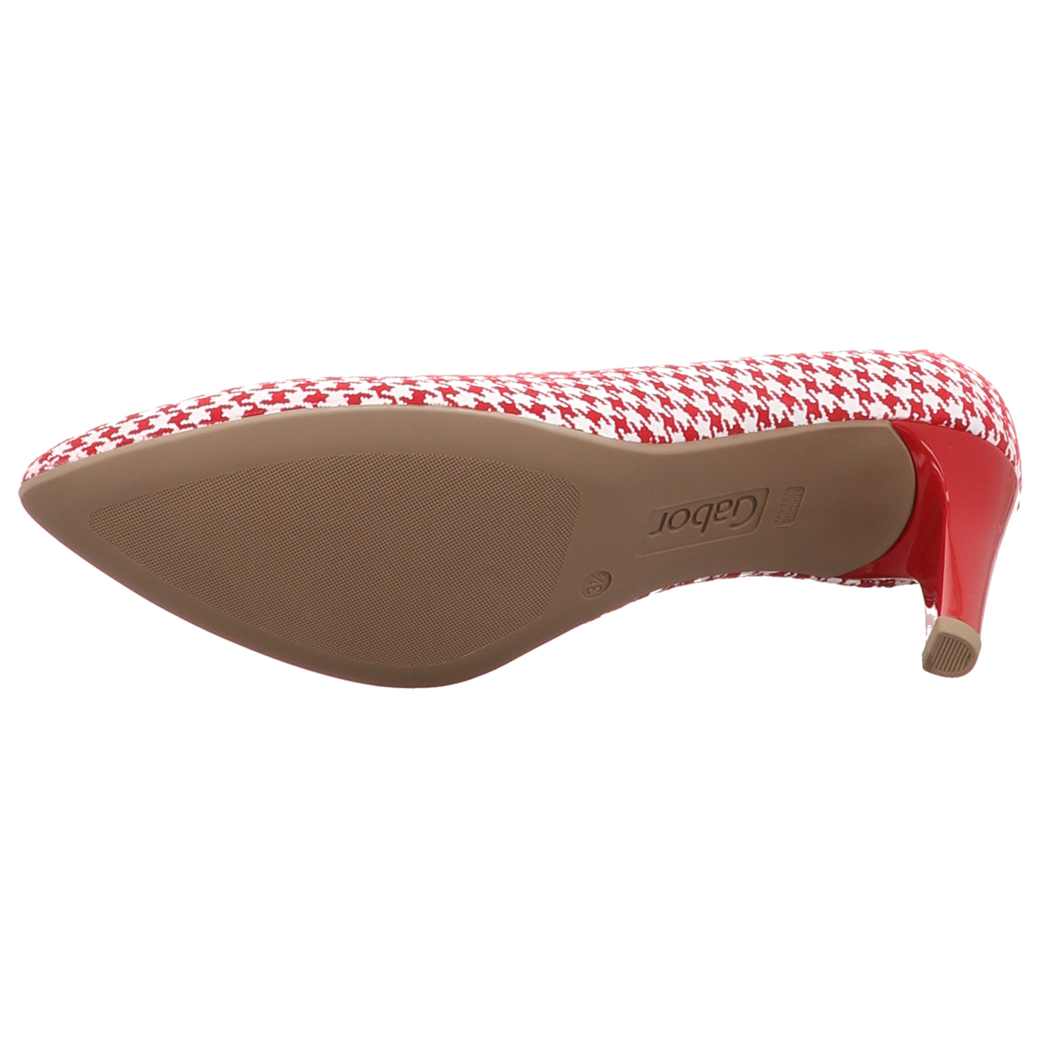 Gabor Pumps rot/weiß rot