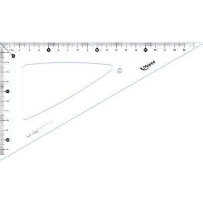Maped - Kit de traçage 4 pièces 20 cm