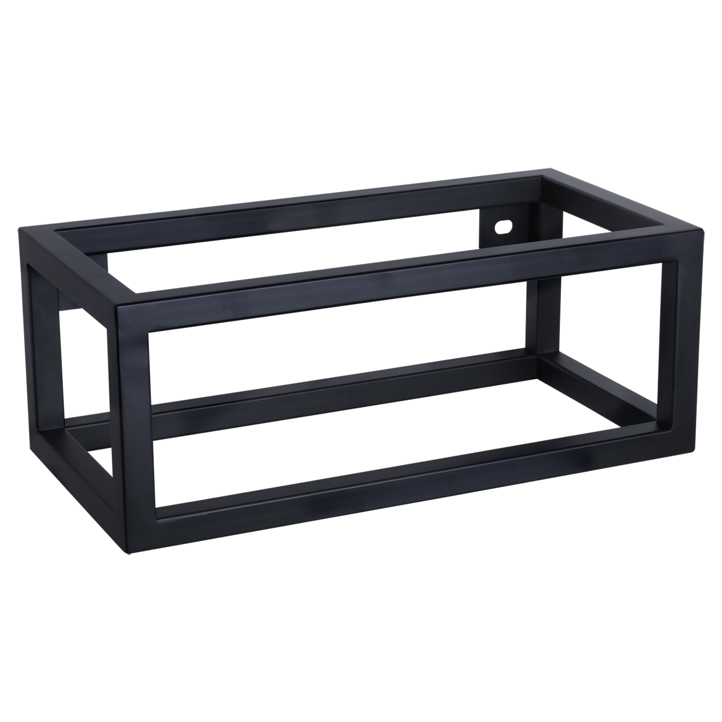 Differnz Force fonteinset natuursteen bombai black met handdoekrek en rechte kraan chroom
