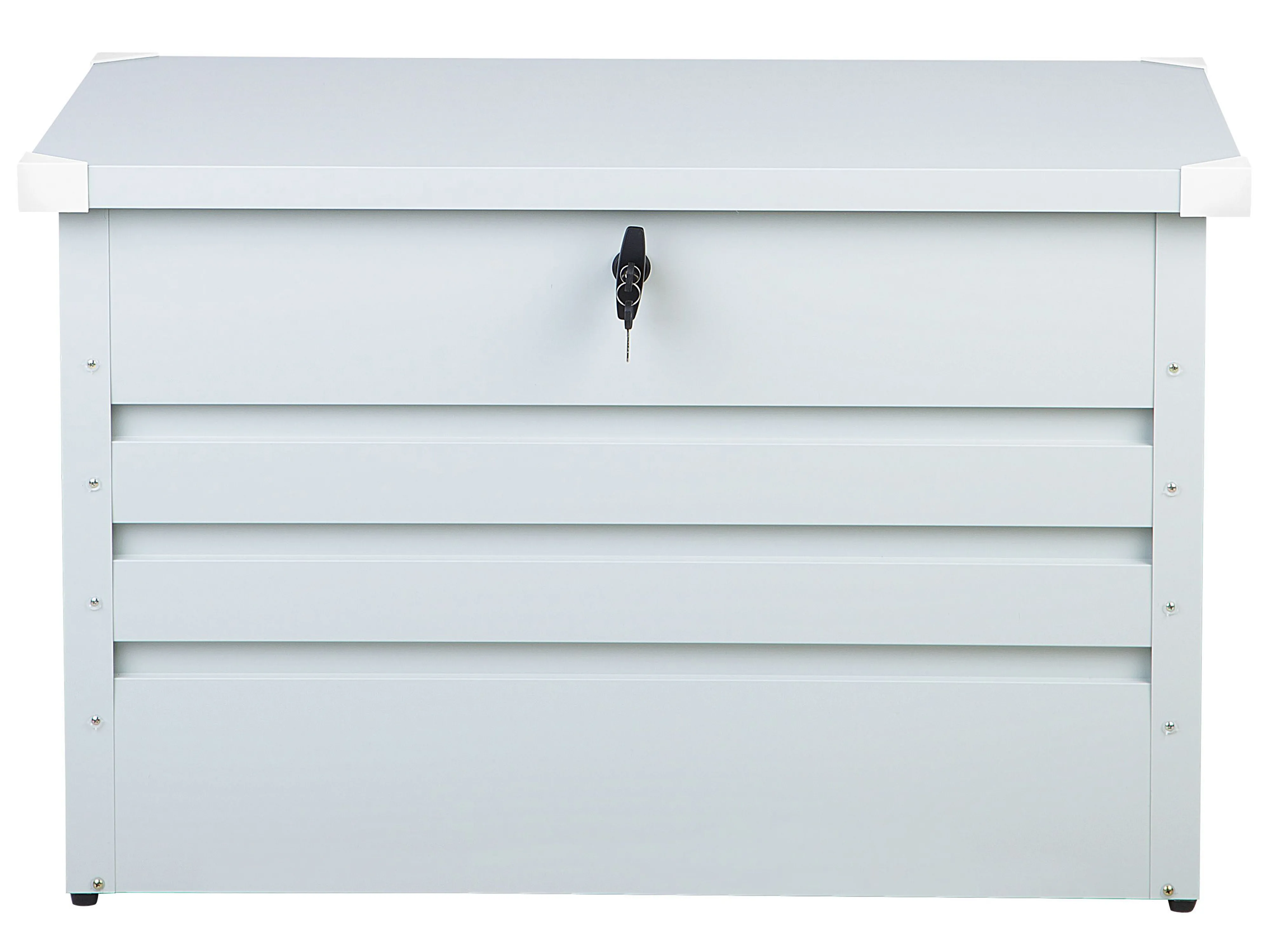 Kussenbox CEBROSA 100 cm 62 cm Lichtgrijs