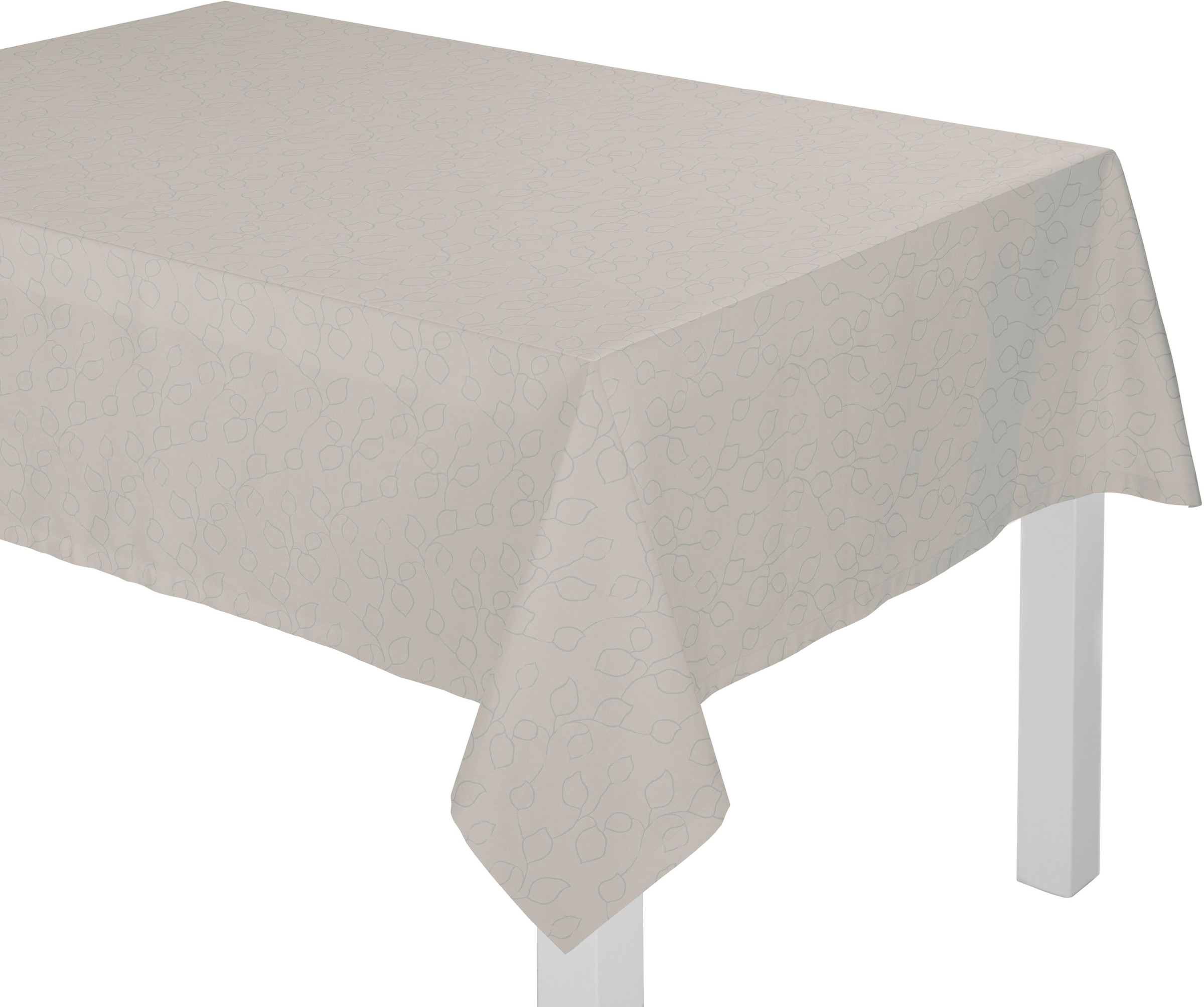 Wirth Tischdecke »Westport« Made in Germany, Jacquard Dekostoff, Blatt-Design, Pflegeleicht