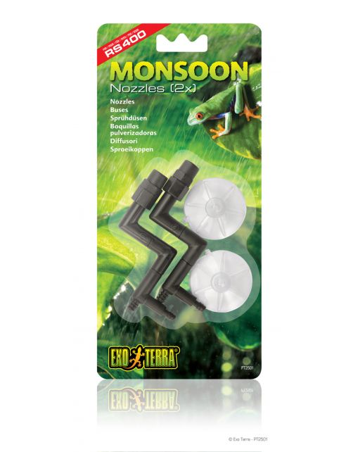 Exo Terra Monsoon Sproeikoppen - Beregeningspompen - per stuk