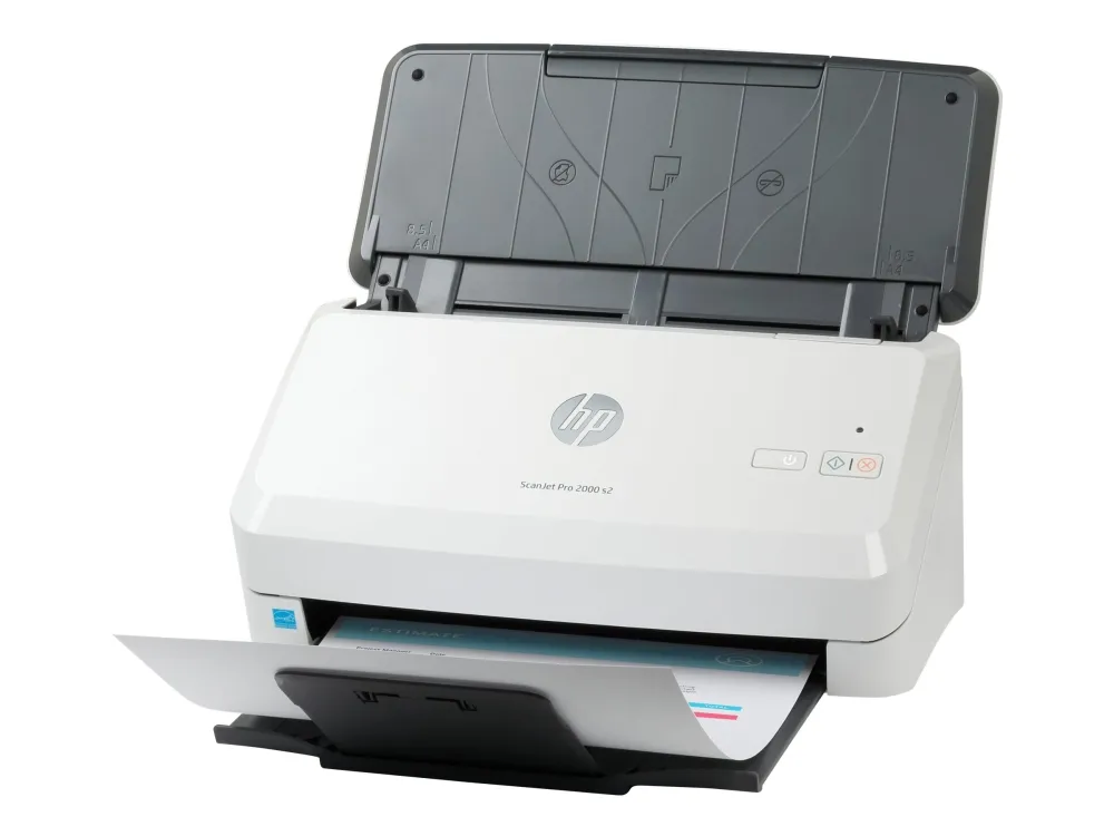 HP Scanjet Pro 2000 s2 Sheet-feed - Dokumentscanner - Duplex - 216 x 3100 mm - 600 dpi x 600 dpi - op til 35 ppm (mono) - ADF (50 ark) - op til 3500 scanninger pr. dag - USB 3.0