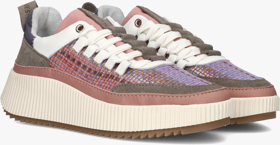 SHABBIES paarse shabbies lage sneakers chavi mireille