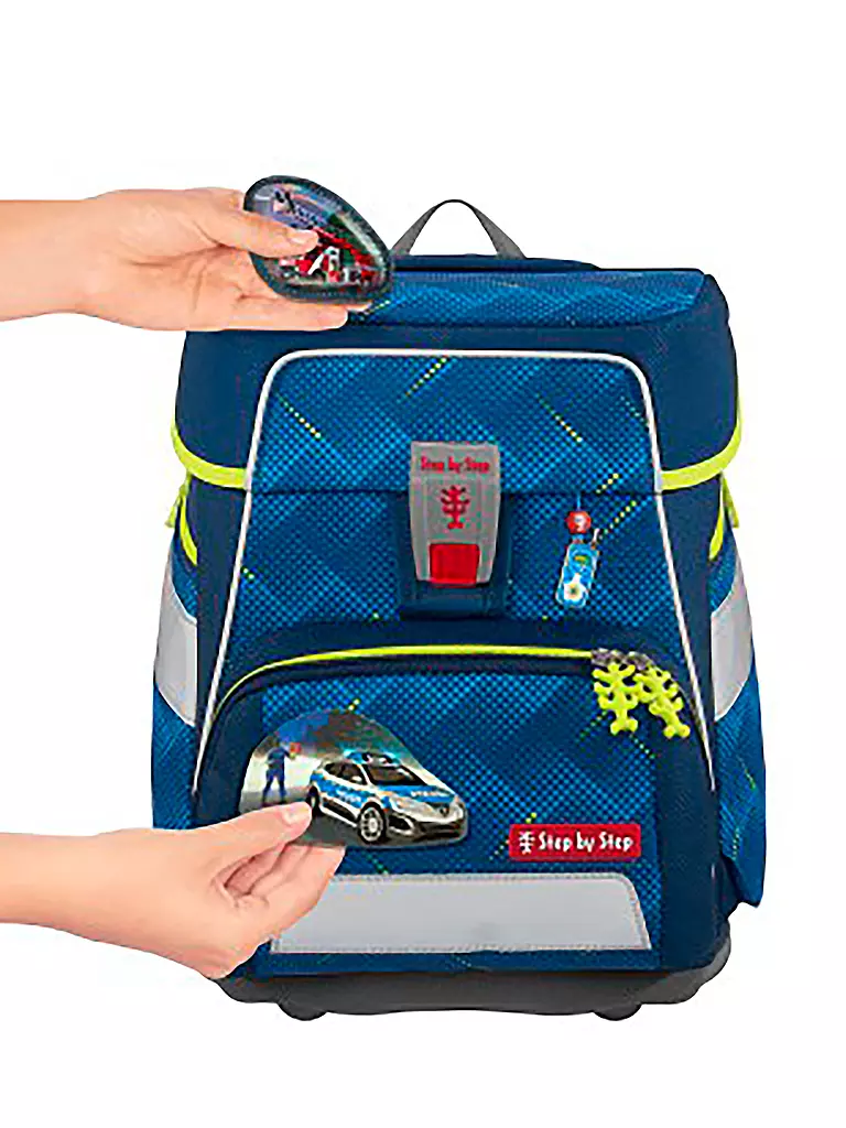 STEP BY STEP Schultaschen Set Space 5tlg  blau