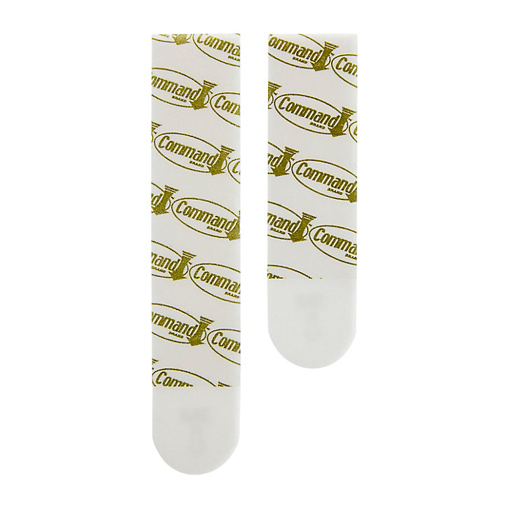 Languettes accroches tableaux blanches moyennes/grandes Command, 4 ensembles M + 8 ensembles L