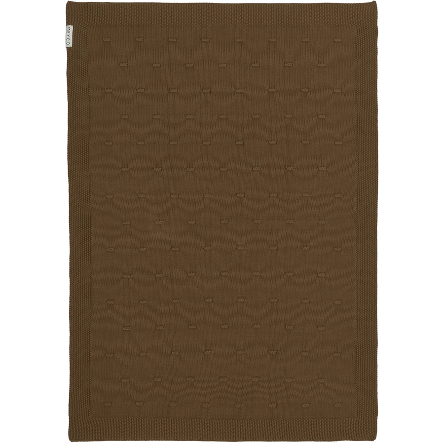 Meyco Kuscheldecke Knots chocolate 75 x 100 cm