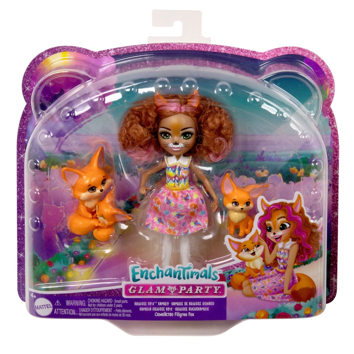 Enchantimals - Famille Renard Fennec de Filigree Renard